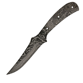 Alabama Damascus Steel Damascus Knife Blade: BK-ADS014