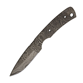 Alabama Damascus Steel Damascus Knife Blade: BK-ADS046