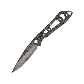 Alabama Damascus Steel Damascus Knife Blade Heart Cut: BK-ADS094
