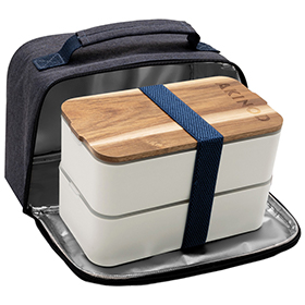 Akinod Bento Lunch Bag Blue: BK-AKI000044
