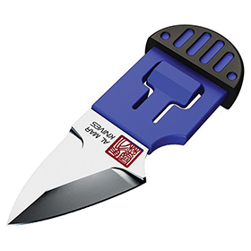 Al Mar Stinger Keyring Knife Blue: BK-AMK1001BKBLBL