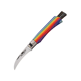 Old Bear Mushroom Knife Rainbow: BK-ANT938719MAK