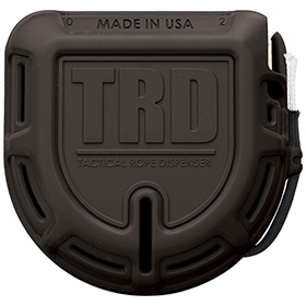 Atwood Rope MFG Tactical Rope Dispenser Black: BK-ARMTRDBLK
