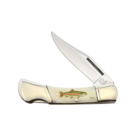 Alaska Scrimshaw Connection Salmon Lockback: BK-ASC4