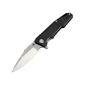 Artisan Predator Linerlock Black D2: BK-ATZ1706PSBKF