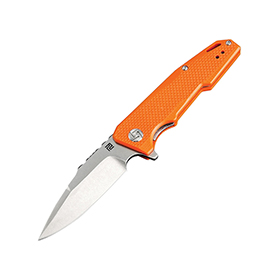 Artisan Predator Linerlock Orange D2: BK-ATZ1706PSOEF
