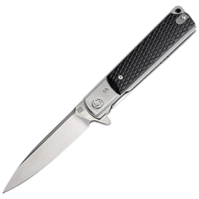 Artisan Classic Linerlock Black: BK-ATZ1802PBKC