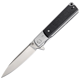 Artisan Classic Linerlock Black: BK-ATZ1802PBKF