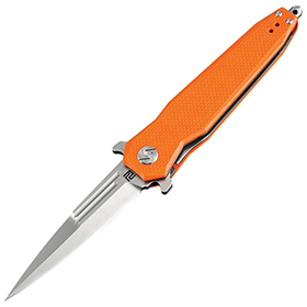 Artisan Hornet Linerlock Orange D2: BK-ATZ1810POEF