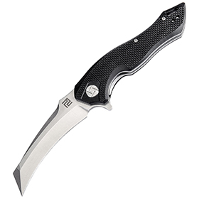 Artisan Eagle Linerlock Black D2: BK-ATZ1816PBKF