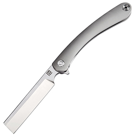 Artisan Orthodox Framelock Gray M390: BK-ATZ1817GGYM
