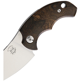 Bastinelli Creations BB Drago Folder Ziricote Wood: BK-BAS203Z