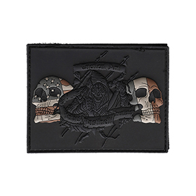 Bastinelli Creations US/French Flag Reaper Patch: BK-BAS205F