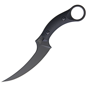 Bastinelli Creations Mako Fixed Blade Black PVD: BK-BAS206B