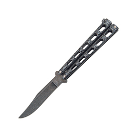 Bear & Son Butterfly Damascus Steel: BK-BC114D