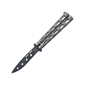 Bear & Son Butterfly Silver Powder Coat: BK-BC115TR