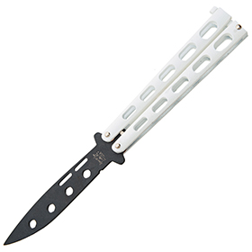 Bear & Son Butterfly White Powder Coat: BK-BC115WTR