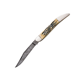 Bear & Son India Stag Bone Folder: BK-BC5193D