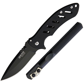 Bear Edge Framelock/Edgemate Combo Black: BK-BC71825