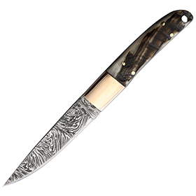 BenJahmin Knives Fixed Blade Ram Horn: BK-BKA034