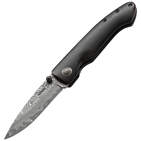 Boker Plus Damascus Gent II Linerlock: BK-BOP01BO102DAM