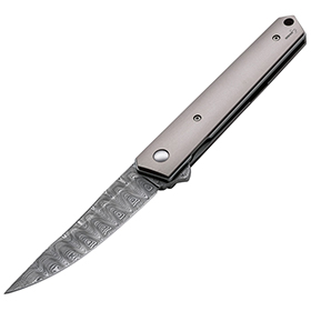 Boker Plus Kwaiken Linerlock Damascus: BK-BOP01BO297DAM