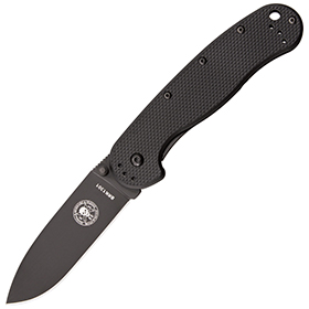 BRK Designed by ESEE Avispa Black Handle Black: BK-BRK1301B