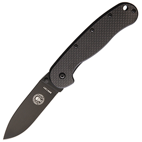 BRK Designed by ESEE Avispa Framelock CF/Black D2: BK-BRK1302CFB