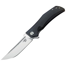 Bestech Knives Scimitar G10 Linerlock Black: BK-BTKG05A1