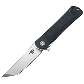 Bestech Knives Kendo G10 Linerlock Black: BK-BTKG06A1
