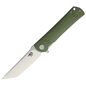 Bestech Knives Kendo G10 Linerlock Green: BK-BTKG06B1