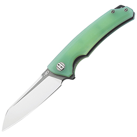 Bestech Knives TEXEL Linerlock Jade: BK-BTKG21B2