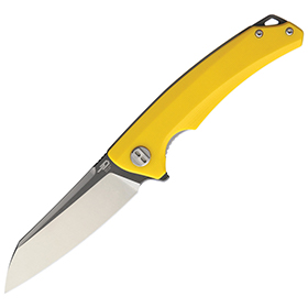 Bestech Knives TEXEL Linerlock Yellow: BK-BTKG21C2