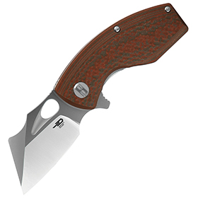 Bestech Knives Lizard Linerlock Grn/Org: BK-BTKG39B