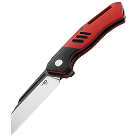 Bestech Knives Rockface Linerlock Red: BK-BTKG46C
