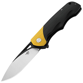 Bestech Knives Airstream Linerlock Yellow: BK-BTKG47A