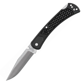 Buck 110 Slim Select Lockback Black: BK-BU110BKS1