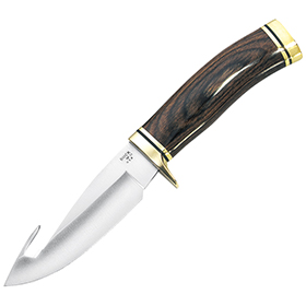 Buck Zipper Guthook Wood: BK-BU191