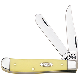 Case Cutlery Mini Trapper Yellow: BK-CA029