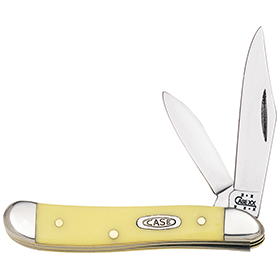 Case Cutlery Peanut Yellow Synthetic: BK-CA030