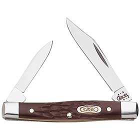 Case Cutlery Small Pen Knife Brown Delrin: BK-CA083