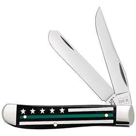 Case Cutlery Stripes Service Mini Trapper: BK-CA09576