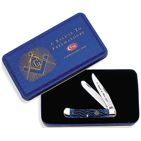 Case Cutlery Masonic Trapper: BK-CA1058