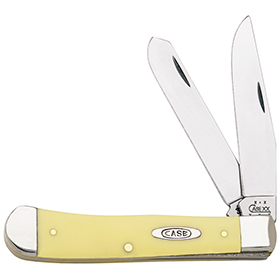 Case Cutlery Trapper Yellow: BK-CA161