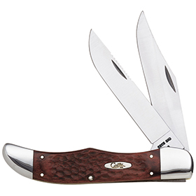 Case Cutlery Folding Hunter Brown: BK-CA189