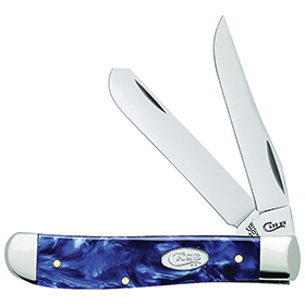 Case Cutlery Mini Trapper Sparxx Blue: BK-CA23432