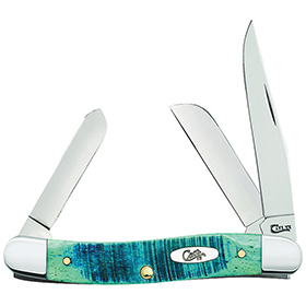Case Cutlery Stockman Caribbean Blue: BK-CA25597