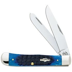 Case Cutlery Trapper Blue Bone: BK-CA2800