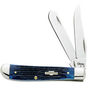 Case Cutlery Mini Trapper Blue Bone: BK-CA2838