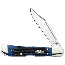 Case Cutlery Mini Copperlock Blue Bone: BK-CA2864